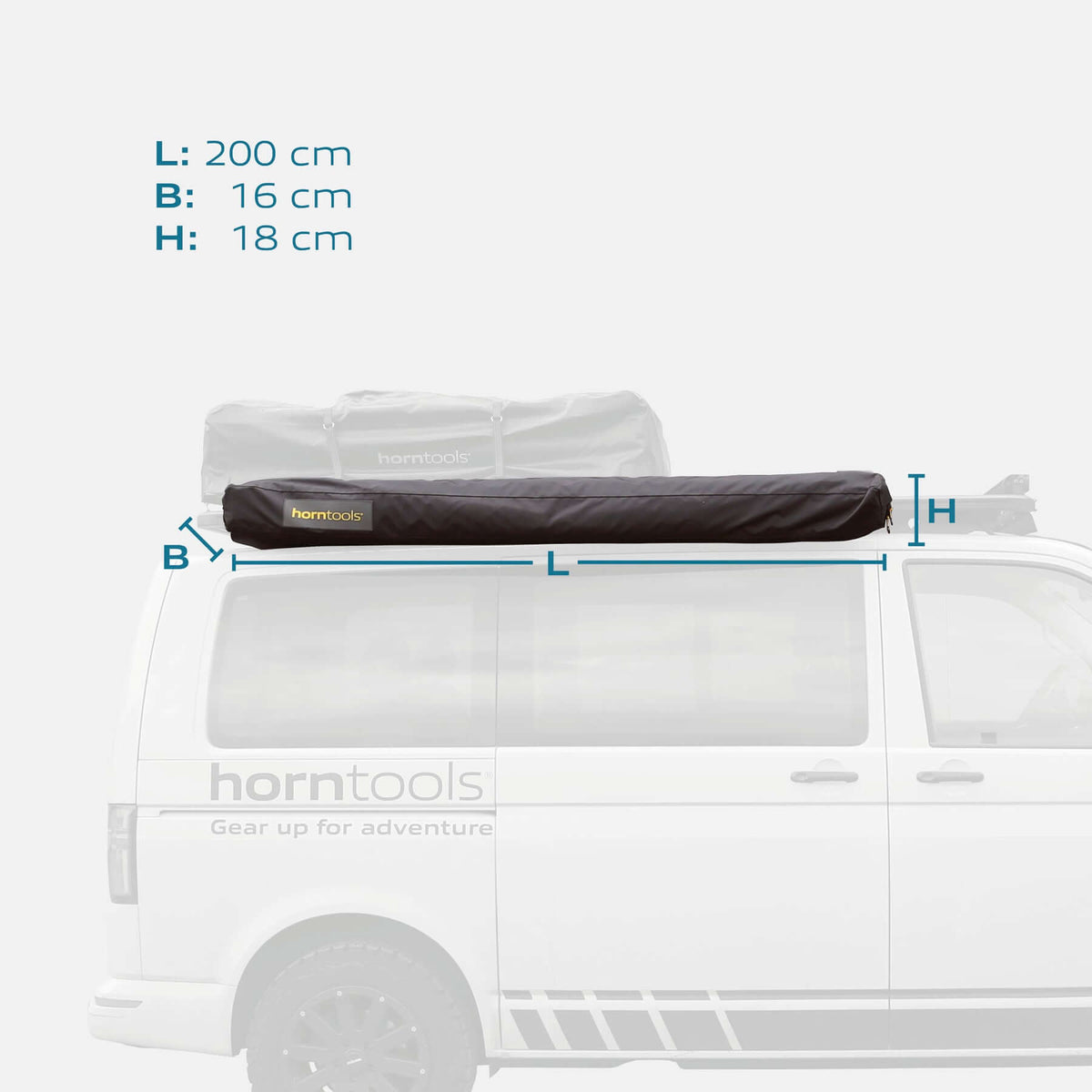 Markise Horizon Straight (freitragend)
