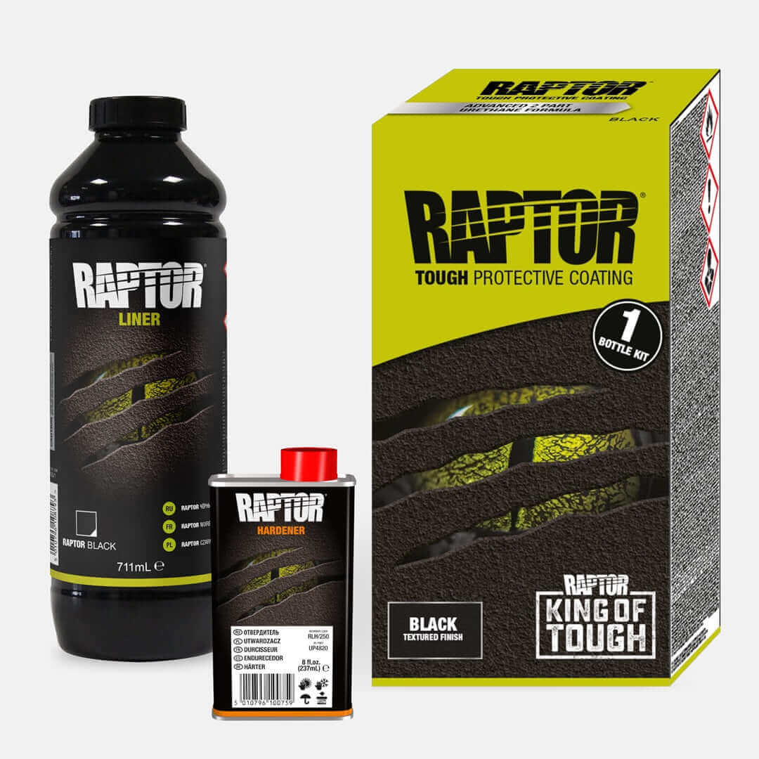 RAPTOR Lacquer Black - Kit (rivestimento e indurente)