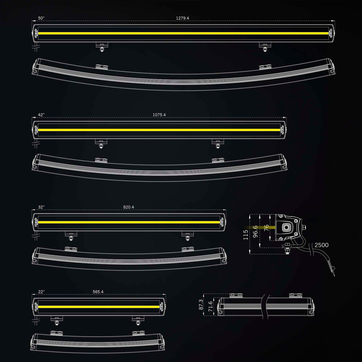 Strands SIBERIA XP DRC LED BAR 32″