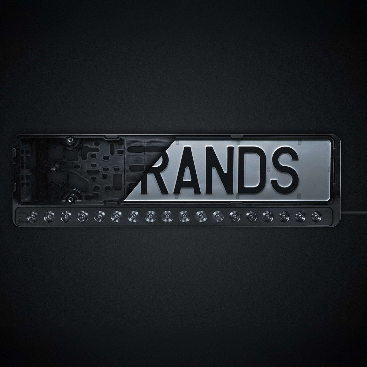 Strands NUUK E-LINE BLACK LED BAR 20″