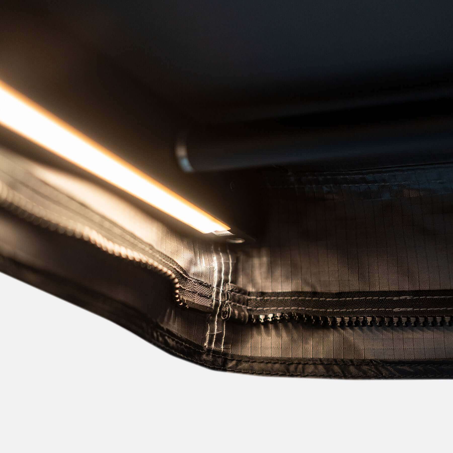 Heckmarkise Horizon Straight 1,5 m (freitragend) mit Sonnensegel