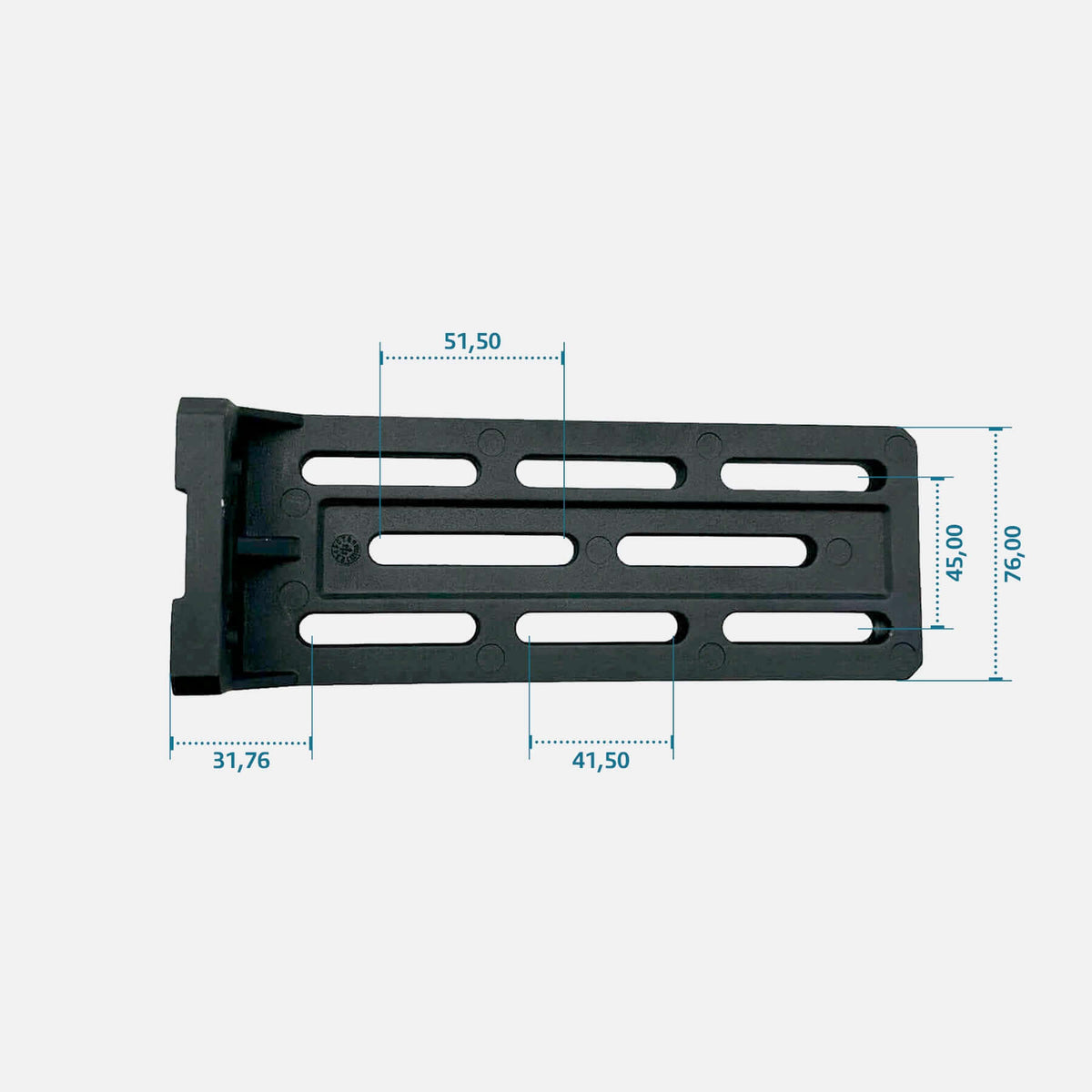Heckmarkise Horizon Straight 1,5 m (freitragend) mit Sonnensegel