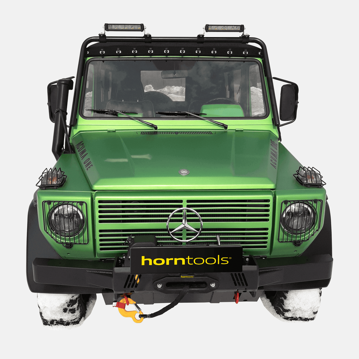 Verricelli a fune paraurti Mercedes / Puch G