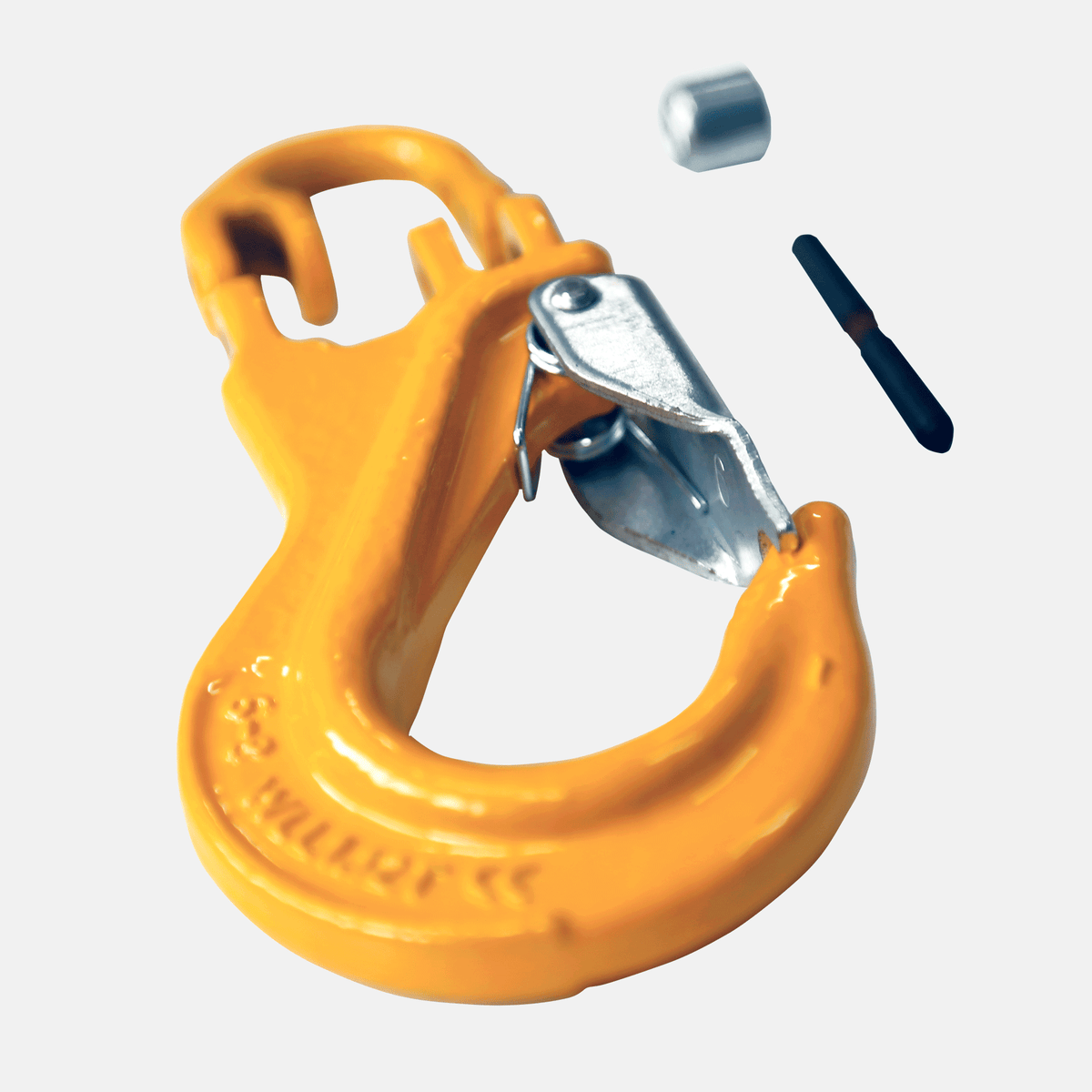 Gancio verricello per funi in plastica carico di rottura 4 ton