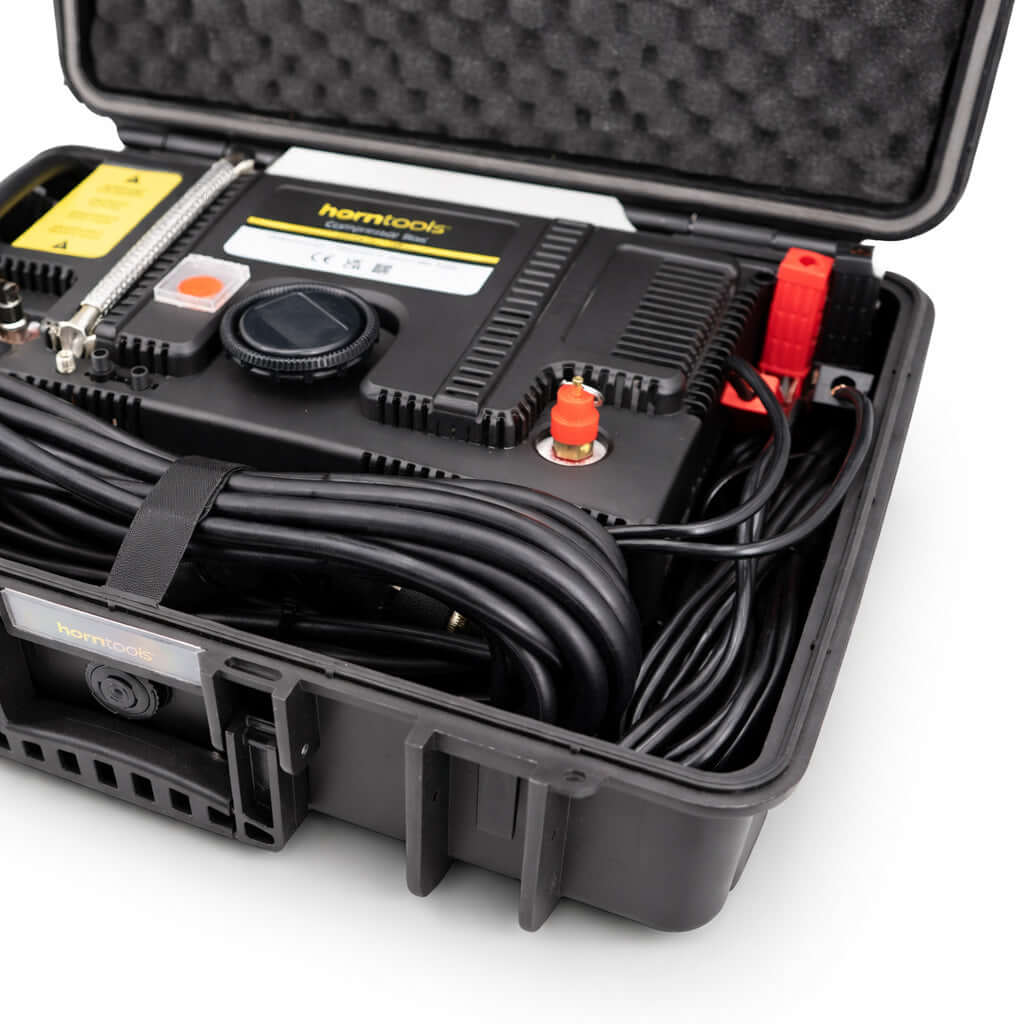 Compressore Box - Compressore d'aria da 12 V 150 l/min