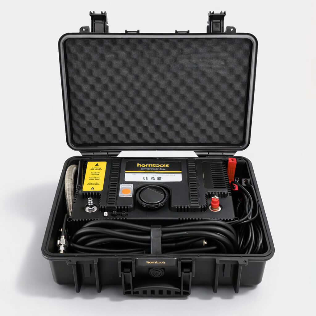 Compressore Box - Compressore d'aria da 12 V 150 l/min