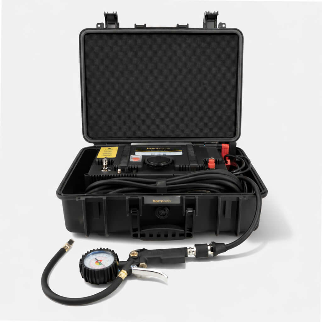 Compressore Box - Compressore d'aria da 12 V 150 l/min