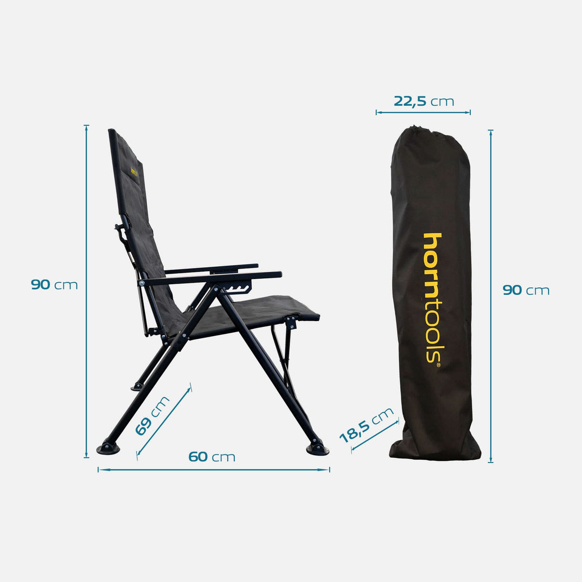 Set mobili da campeggio - Poltrona reclinabile